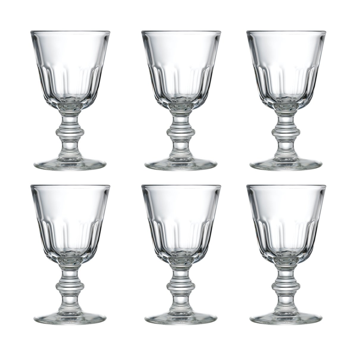La Rochère Perigord vinglas 19 cl 6-pack Klar | Skandinavisk Design | Vinglas | Transparent