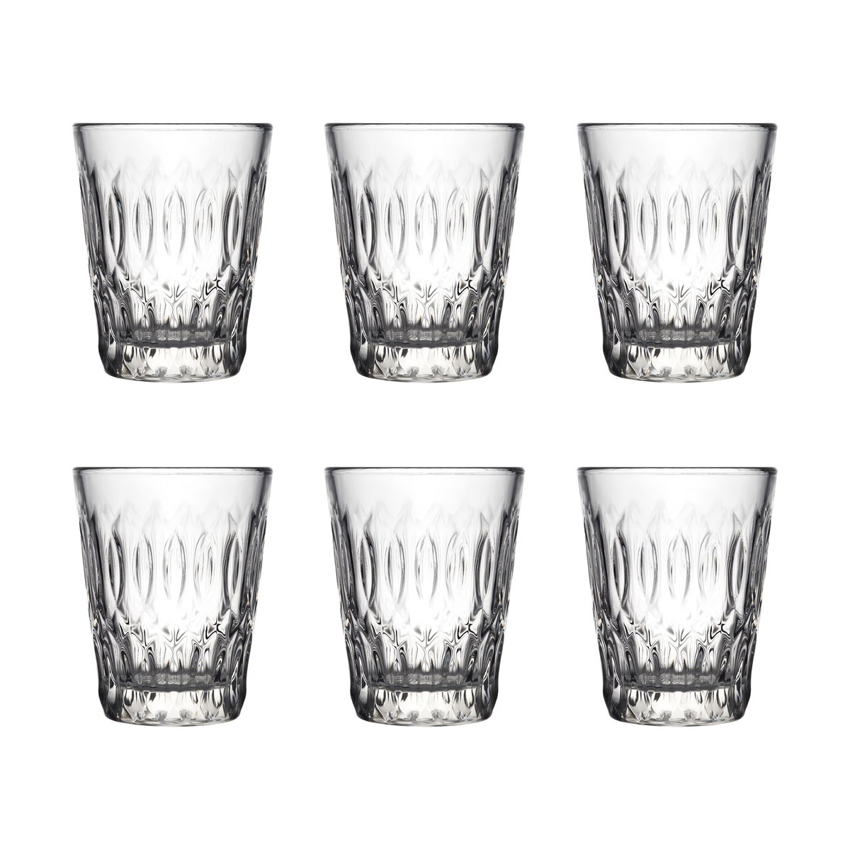La Rochère Verone dricksglas 25 cl 6-pack Klar | Skandinavisk Design | Dricksglas | Transparent