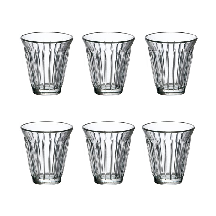 Zinc dricksglas 19 cl 6-pack - Klar - La Rochère