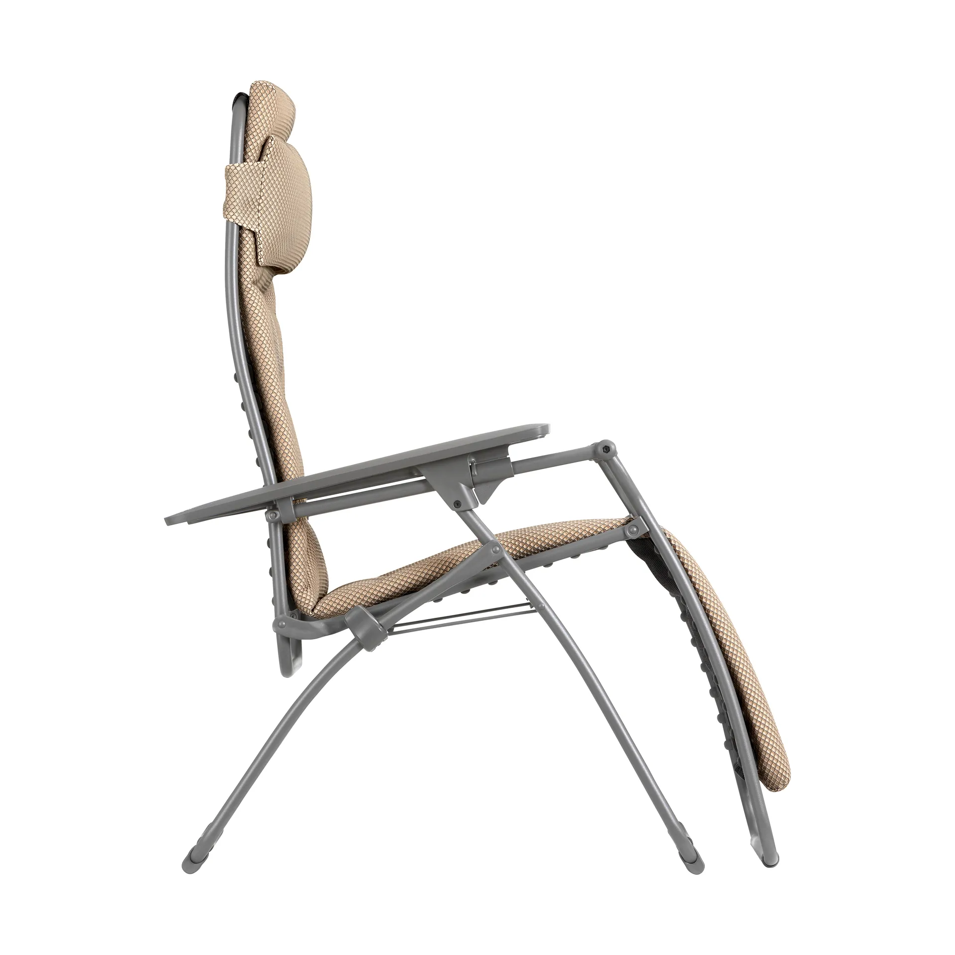 Futura BeComfort solstol, Dark grey-moka Lafuma