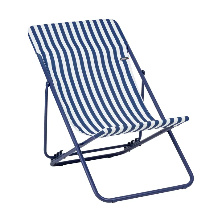 Maxi Transat Colorblock solstol - Rayure Indigo (blå) - Lafuma