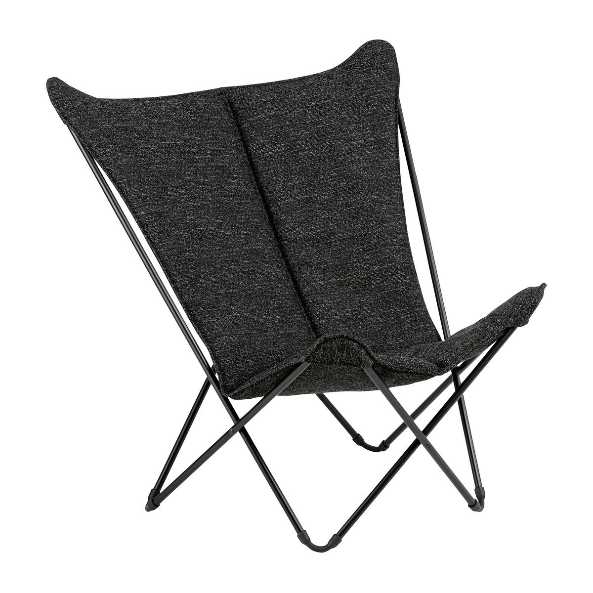 Lafuma Sphinx solstol Sunbrella Ebene | Skandinavisk Design | Solsängar & solstolar | Svart