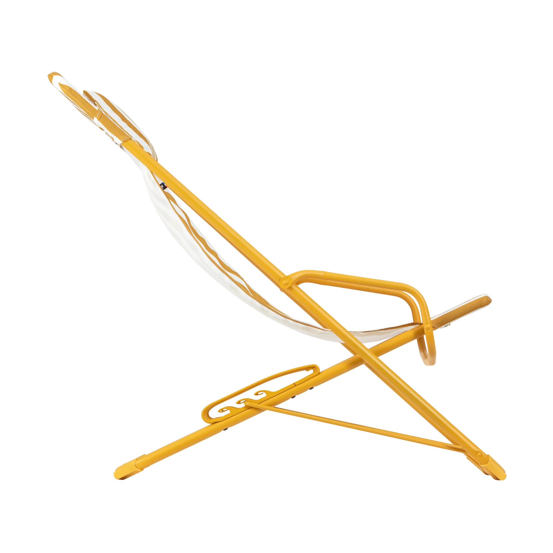 Transaswing Colorblock solstol, Rayure Miel (gul) Lafuma