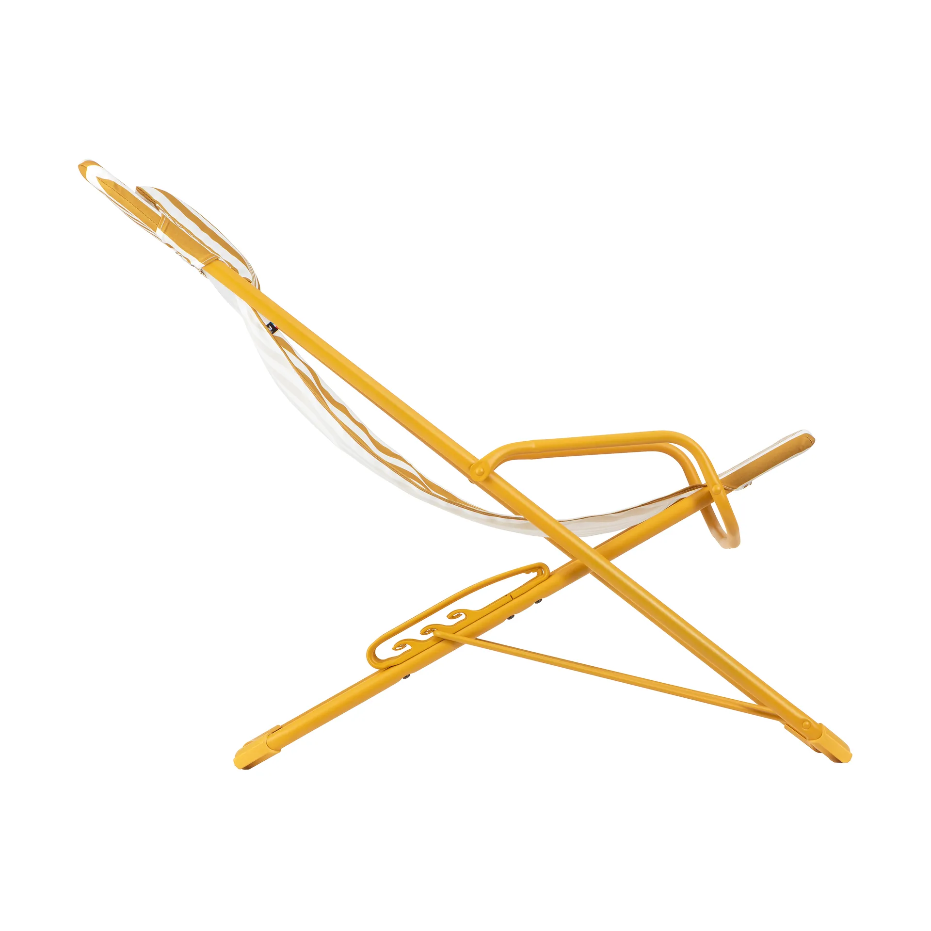 Transaswing Colorblock solstol, Rayure Miel (gul) Lafuma