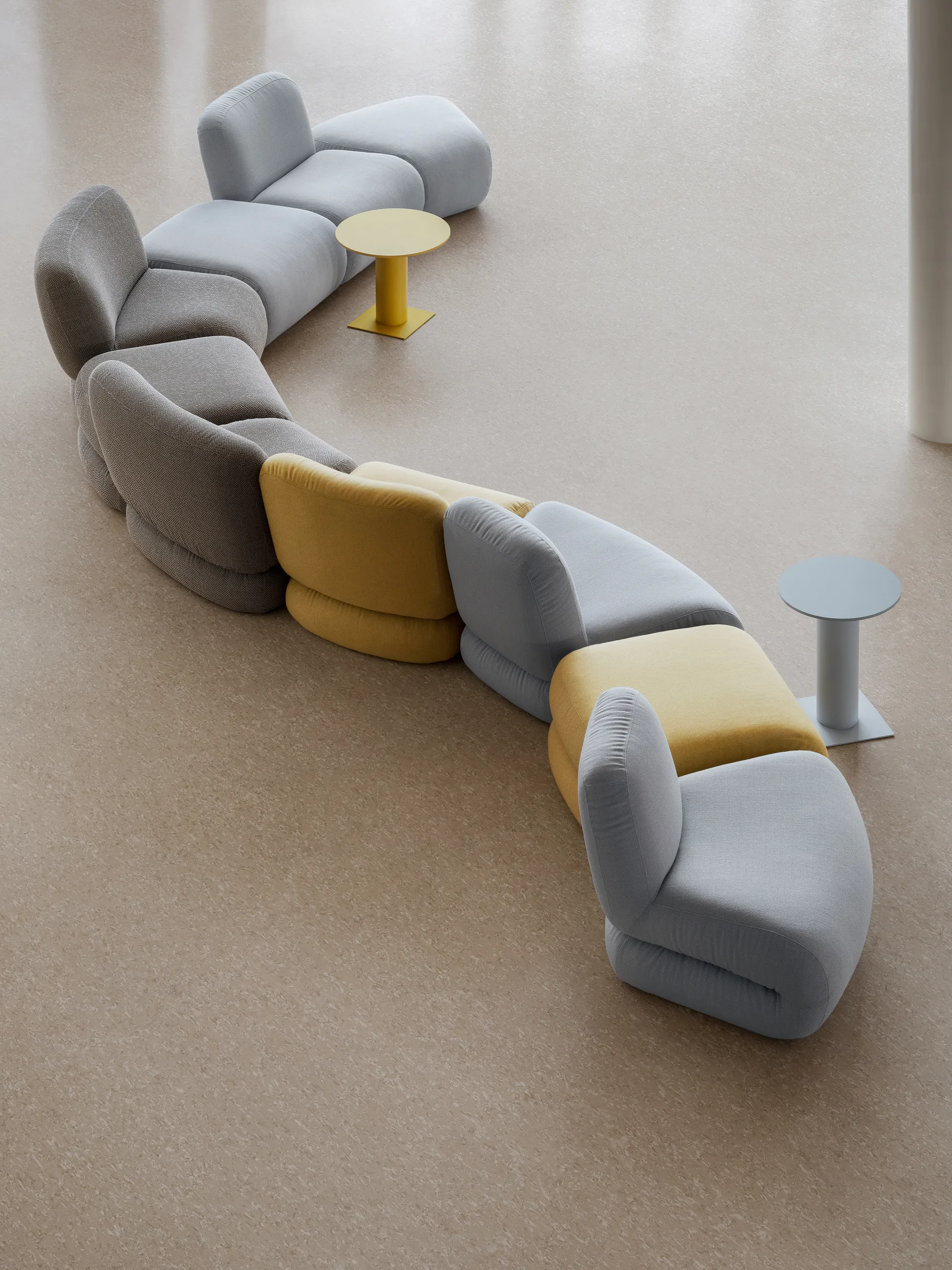 BAU fåtölj, Vidar 0542 röd, rak Lammhults