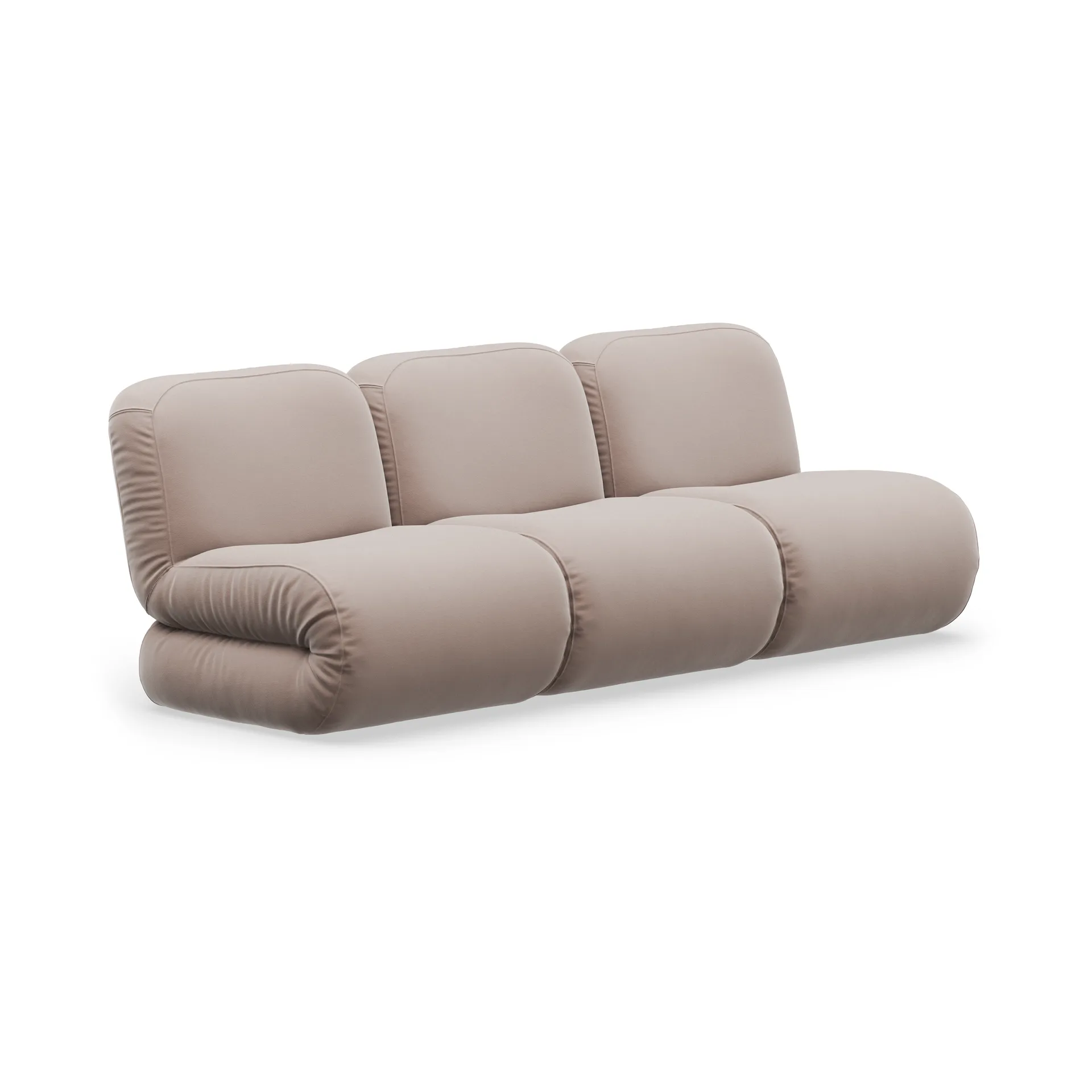 BAU soffa 3-sits, Megan sand,  Lammhults