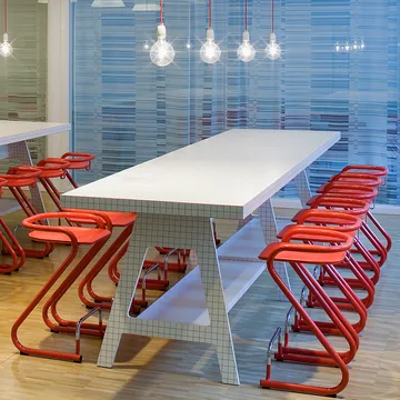 S70-3 barpall - Vit-vit - Lammhults