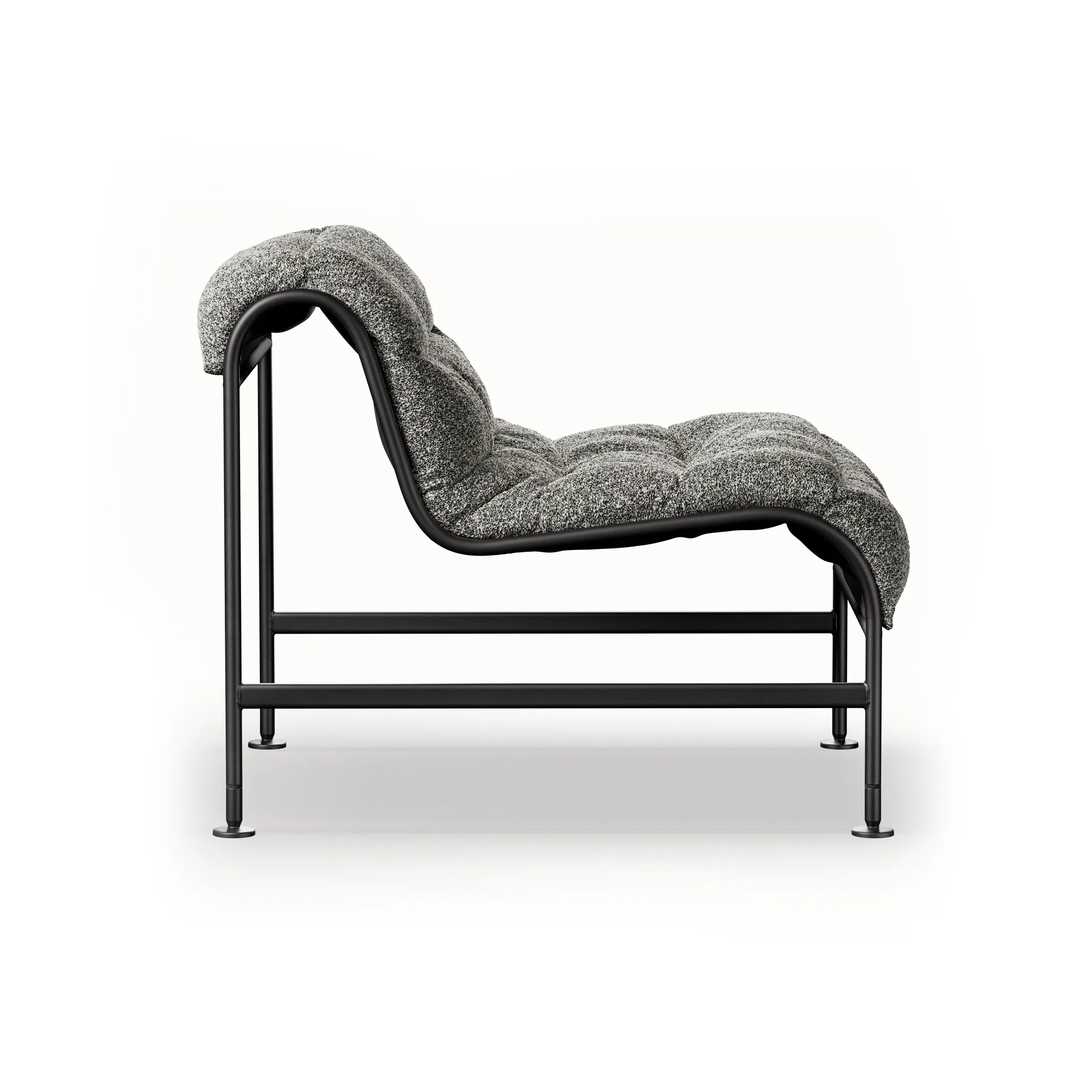 Sunny fåtölj, Zero Svart-mattsvart stativ Lammhults