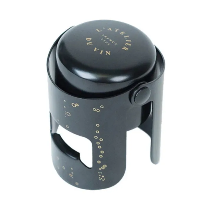 Bouchon Gard'Bulles flaskkork - Svart - L'Atelier du Vin