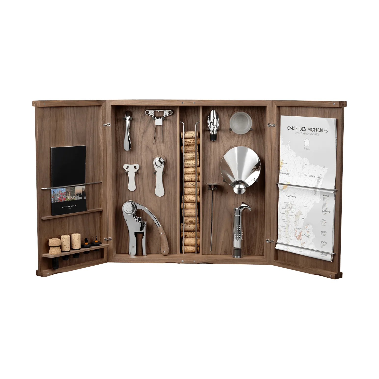 Cabinet d'Oeno-Curiosités vinskåp, 13 delar L'Atelier du Vin