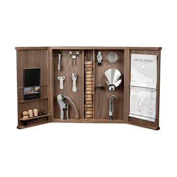 Cabinet d'Oeno-Curiosités vinskåp - 13 delar - L'Atelier du Vin