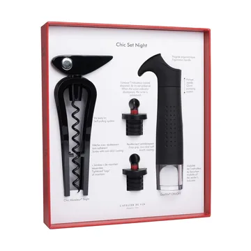 Chic set night vintillbehörsset - 4 delar - L'Atelier du Vin