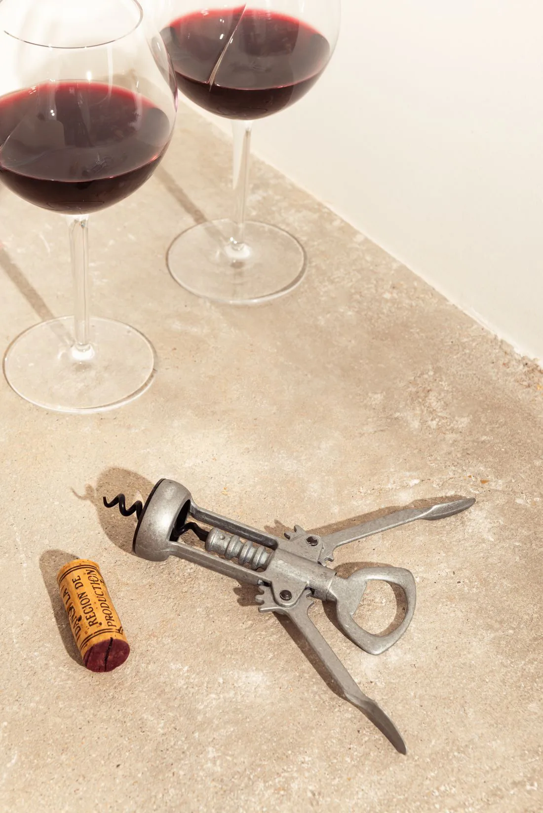 De Gaulle bevingad korkskruv, Silver L'Atelier du Vin