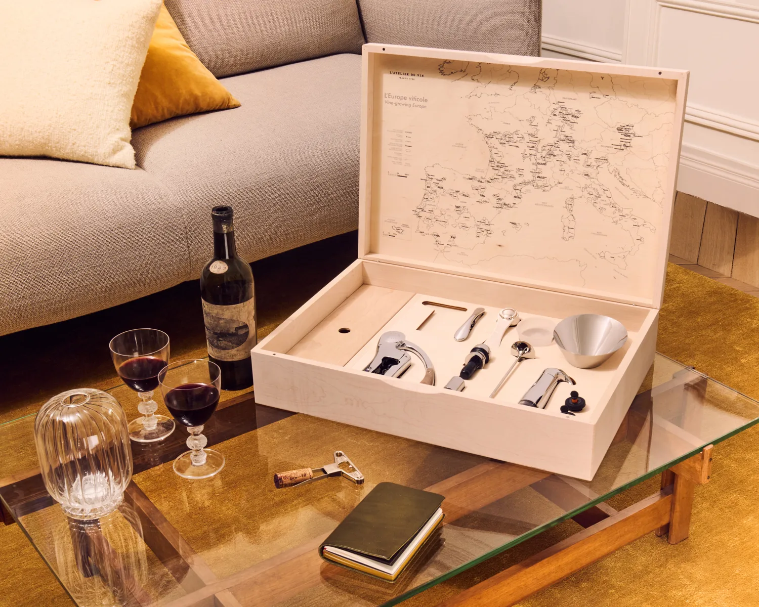 Oeno Box Connoisseur 1 vinboxen, 10 delar L'Atelier du Vin