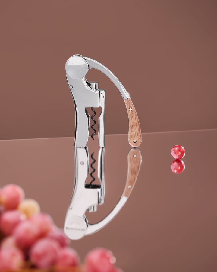 Oeno Motion korkskruv, Valnöt-chrome L'Atelier du Vin