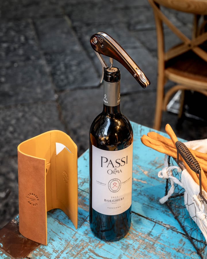 Soft machine nomad korkskruv läderetui, 2 delar L'Atelier du Vin