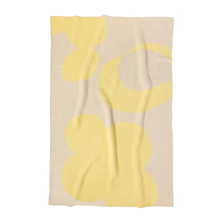 Anemone ullfilt 130x200 cm - Beige-yellow - Layered