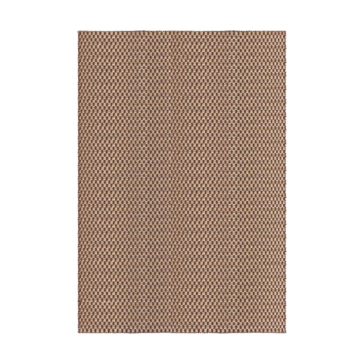 Barley jutematta - Burgundy, 180x270 cm - Layered