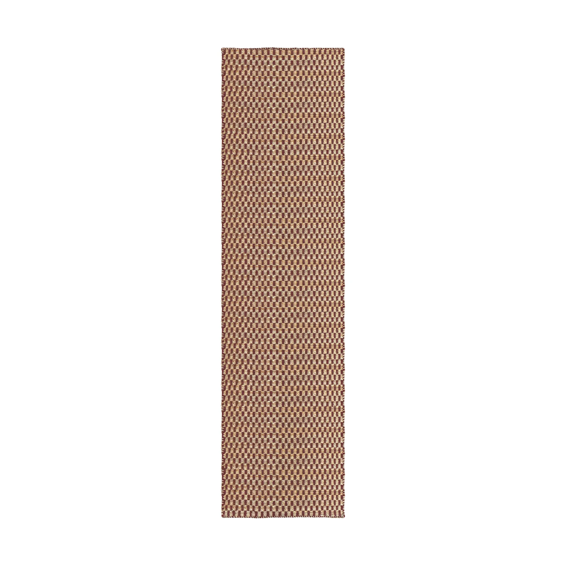 Barley jutematta, Burgundy, 75x240 cm Layered Barley jutematta, Burgundy, 75x240 cm Layered