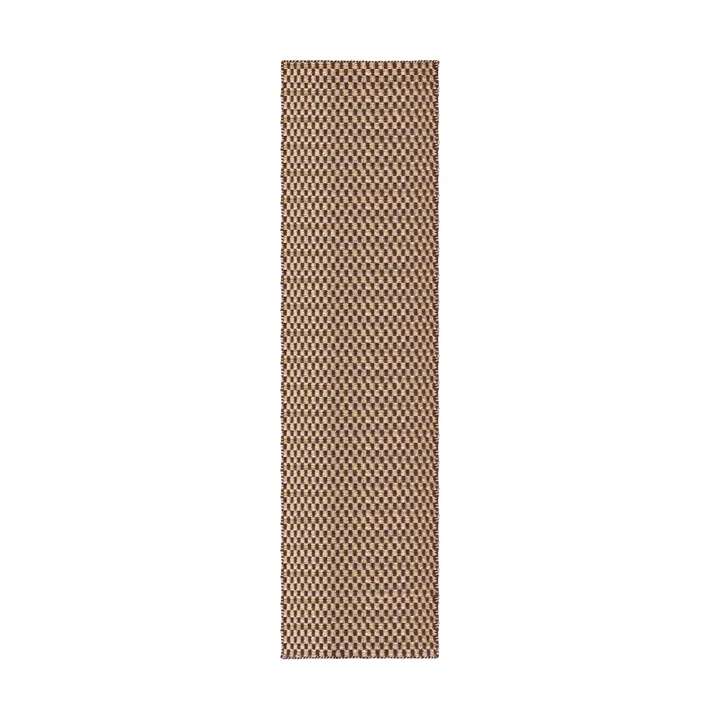 Barley jutematta - Chestnut, 75x240 cm - Layered