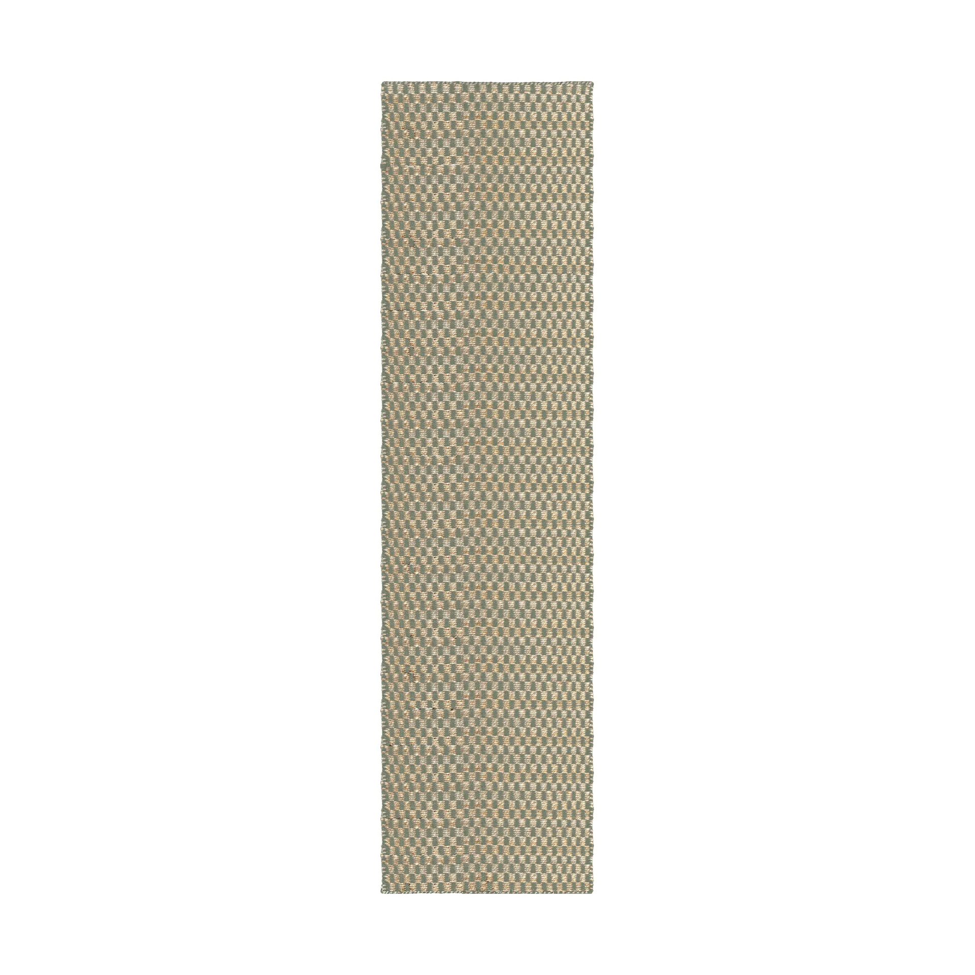 Barley jutematta, Sage, 75x240 cm Layered
