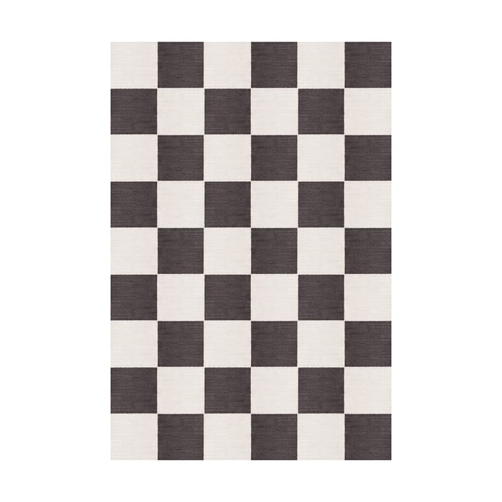 Chess ullmatta - Black and white, 180x270 cm - Layered