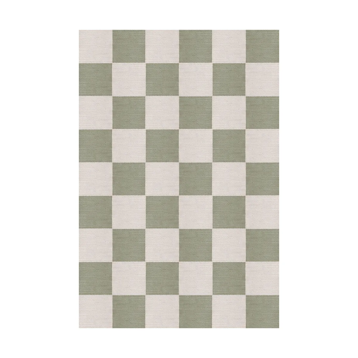 Layered Chess ullmatta Sage, 200x300 cm