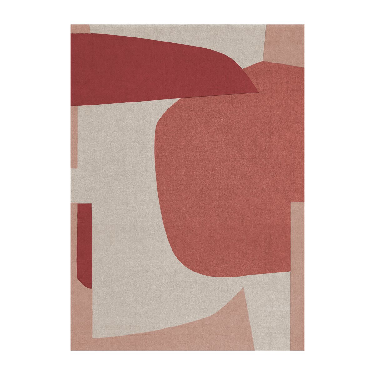 Layered Cloudberry ullmatta 300x400 cm | Skandinavisk Design | Ullmattor | Beige