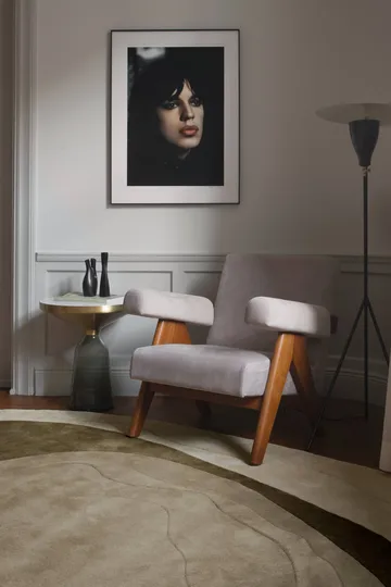 Erik Bratsberg Lozza ullmatta - Olive, 270x350 cm - Layered