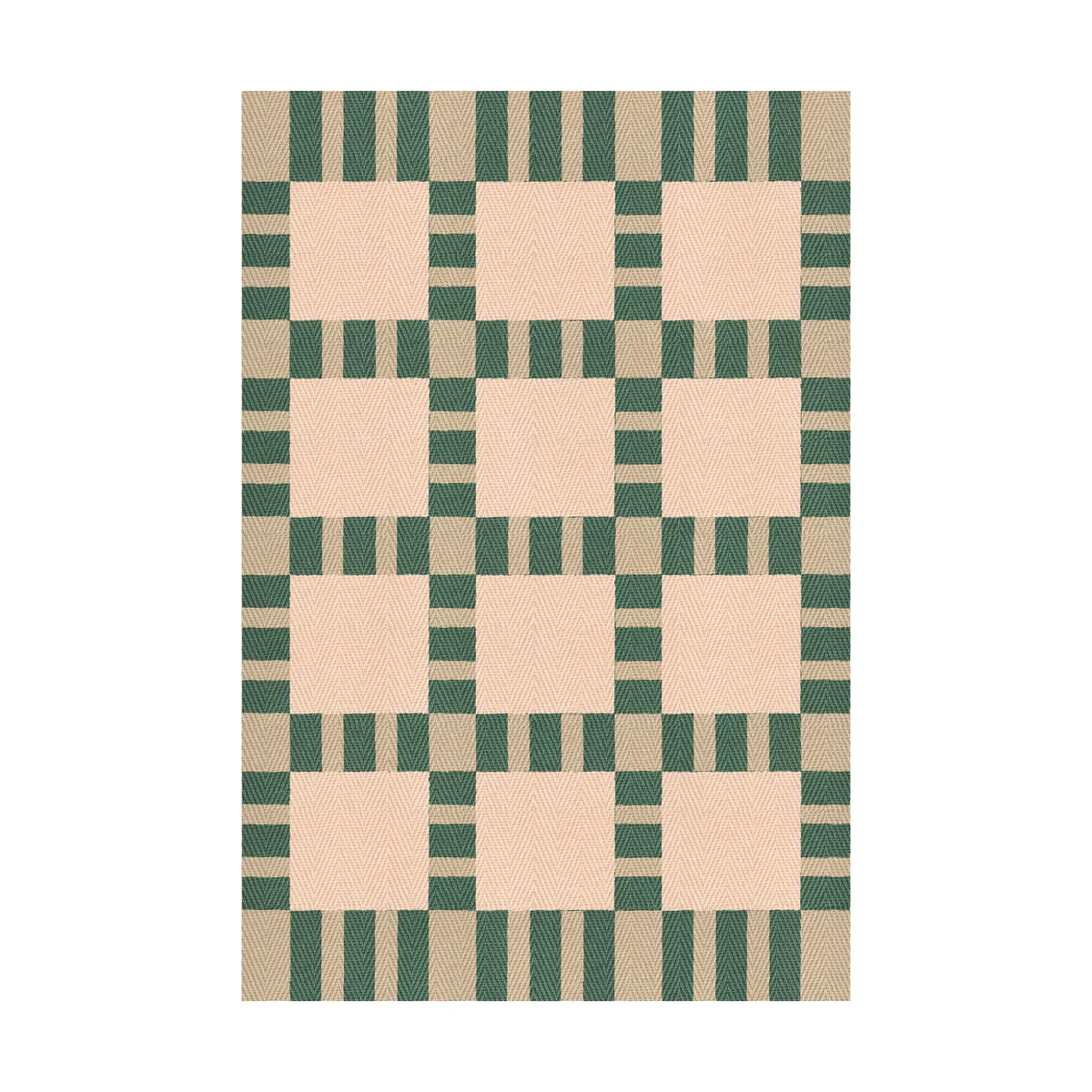 Layered Evelina Kroon jutematta 180x270 cm Korean chives