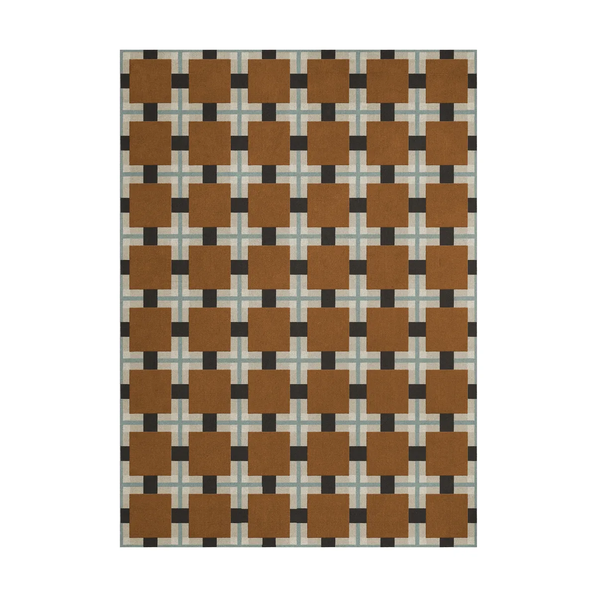 Layered Evelina Kroon Ochre fields 180x270 cm