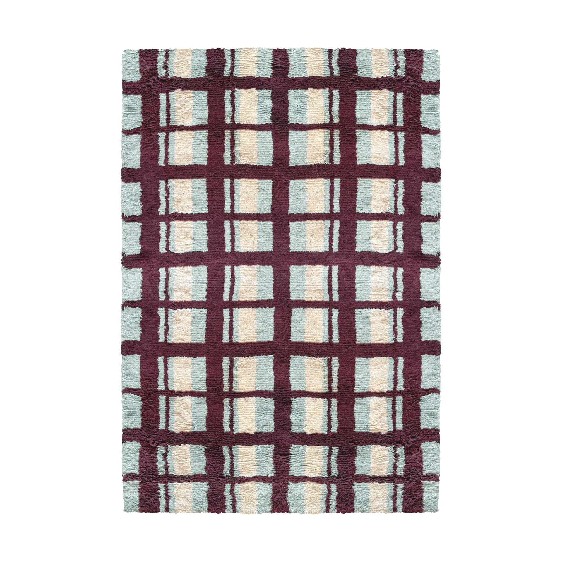 Evelina Kroon ullmatta, Shaggy arbor, 200x300 cm Layered