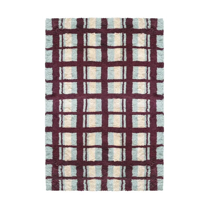 Evelina Kroon ullmatta - Shaggy arbor, 200x300 cm - Layered