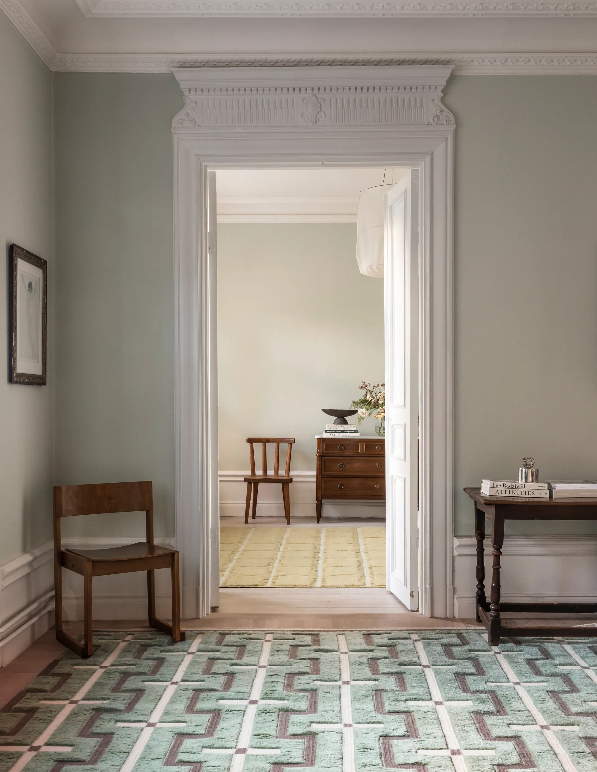 Johanna ullmatta, Sage, 180x270 cm Layered