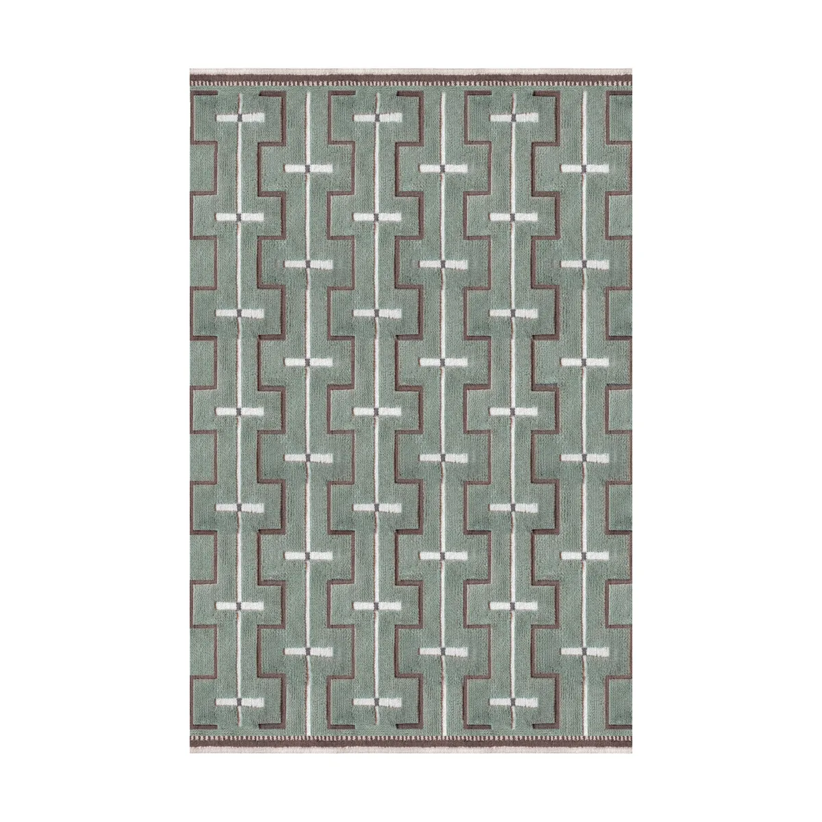 Layered Johanna ullmatta Sage, 250x350 cm