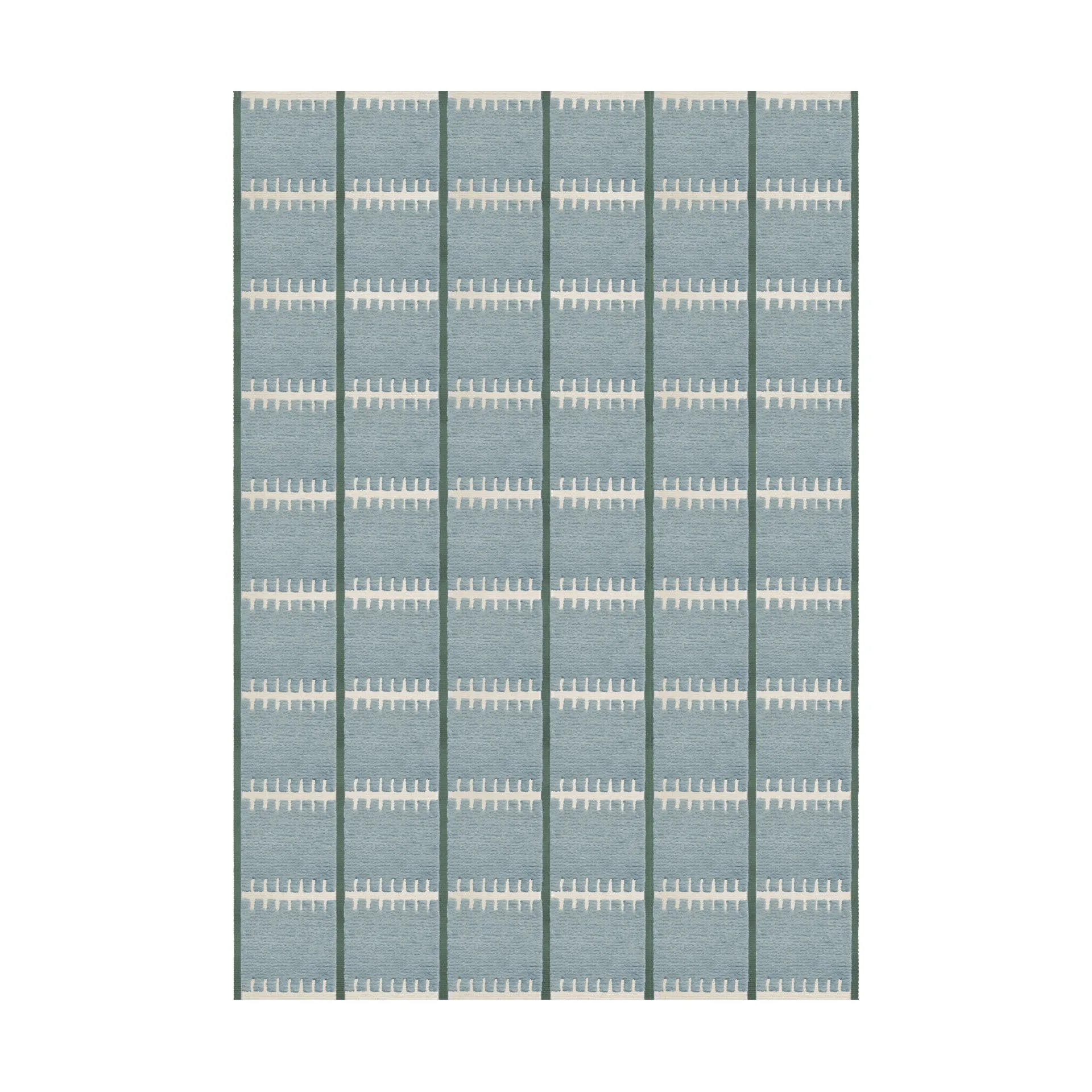 Lilly ullmatta, Blue, 250x350 cm Layered