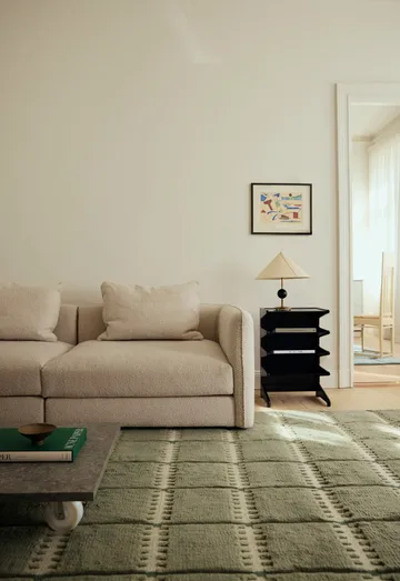 Lilly ullmatta - Green, 180x270 cm - Layered