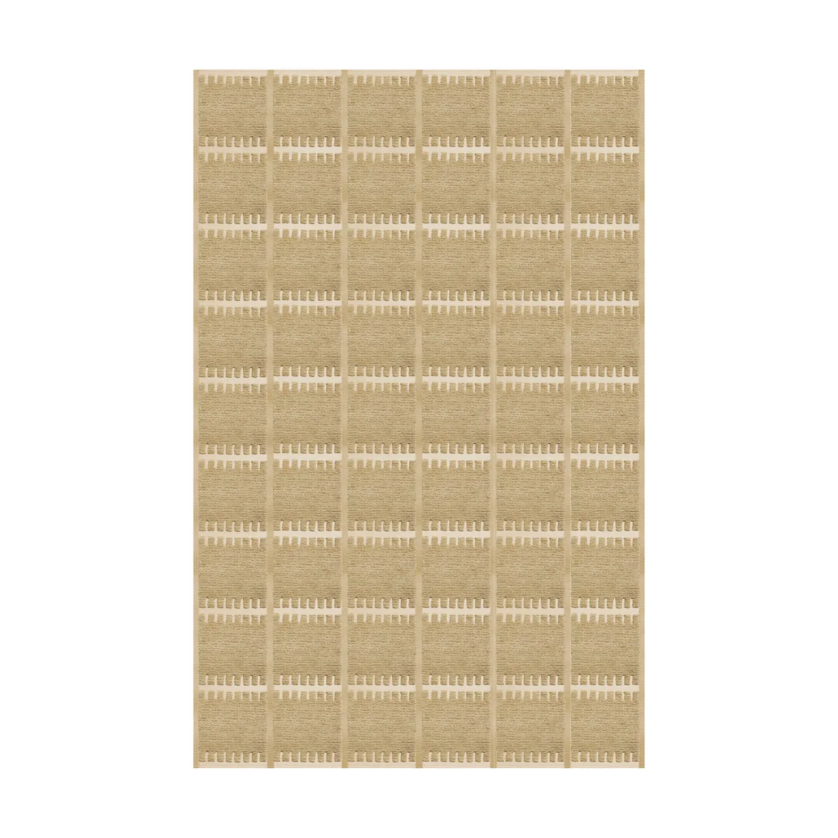 Layered Lilly ullmatta Mustard, 180x270 cm