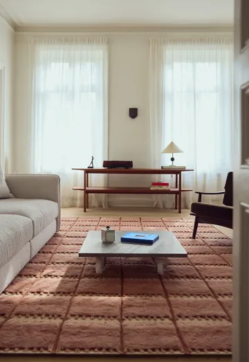 Lilly ullmatta - Rust, 250x350 cm - Layered