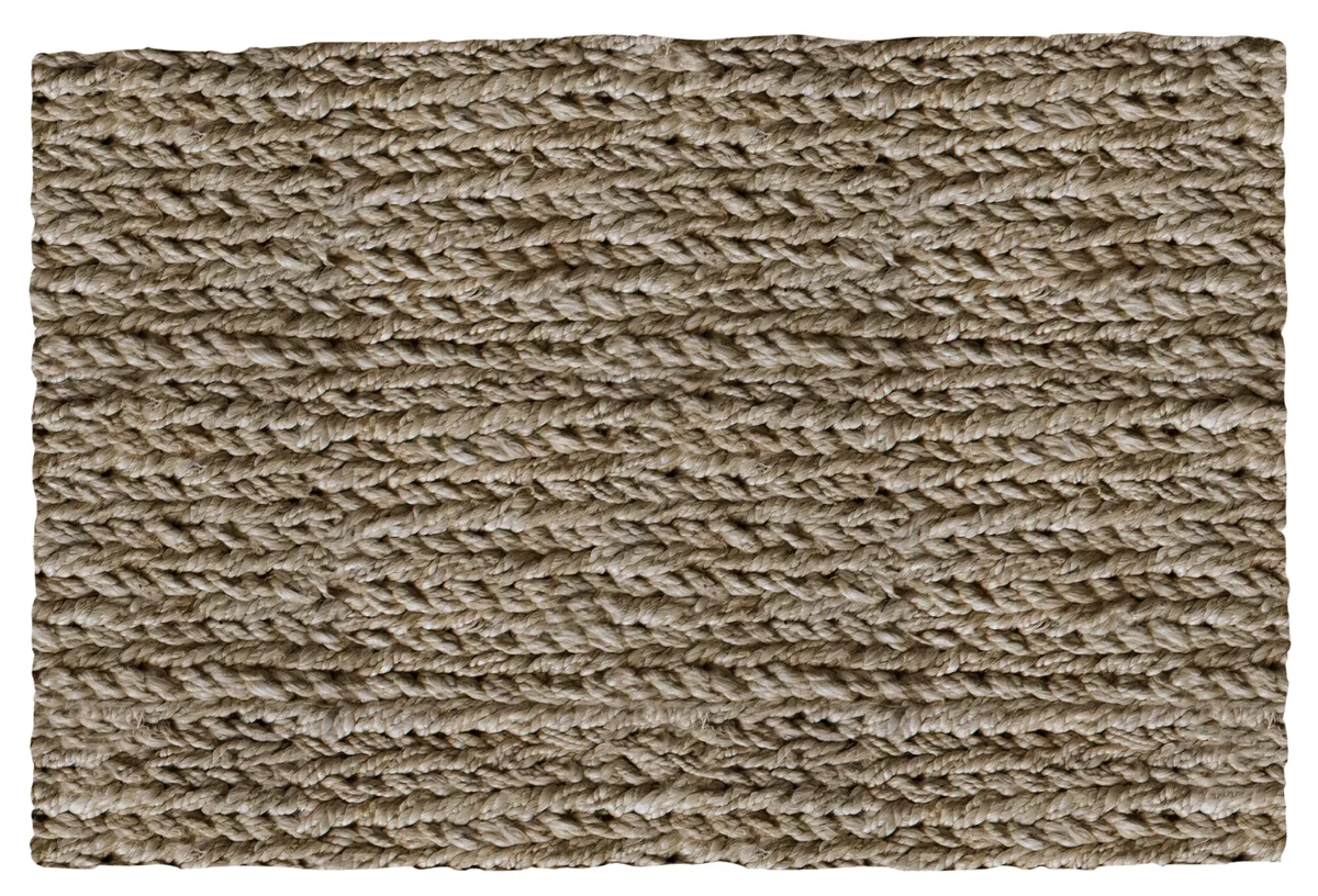 Layered Lotta Agaton Chunky Hemp dörrmatta Natural, 60x90 cm