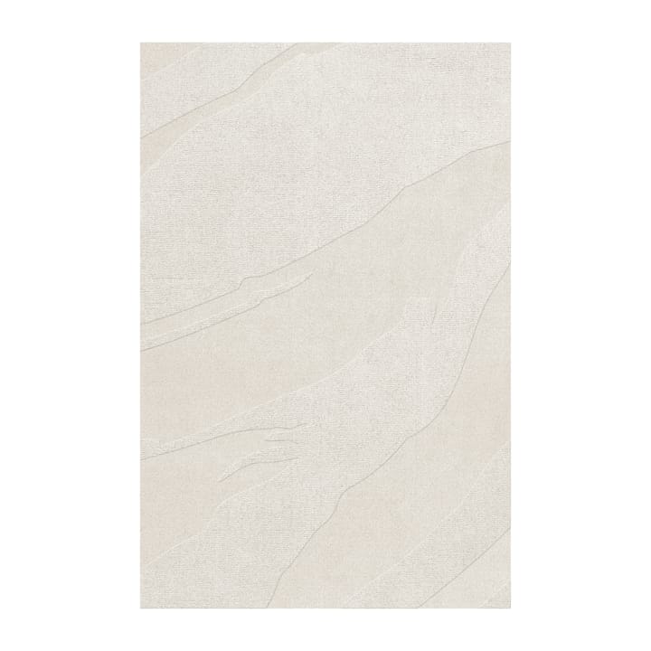 Nami ullmatta, Bone White 250x350 cm Layered