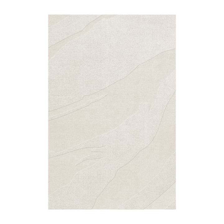 Nami ullmatta - Bone White 250x350 cm - Layered