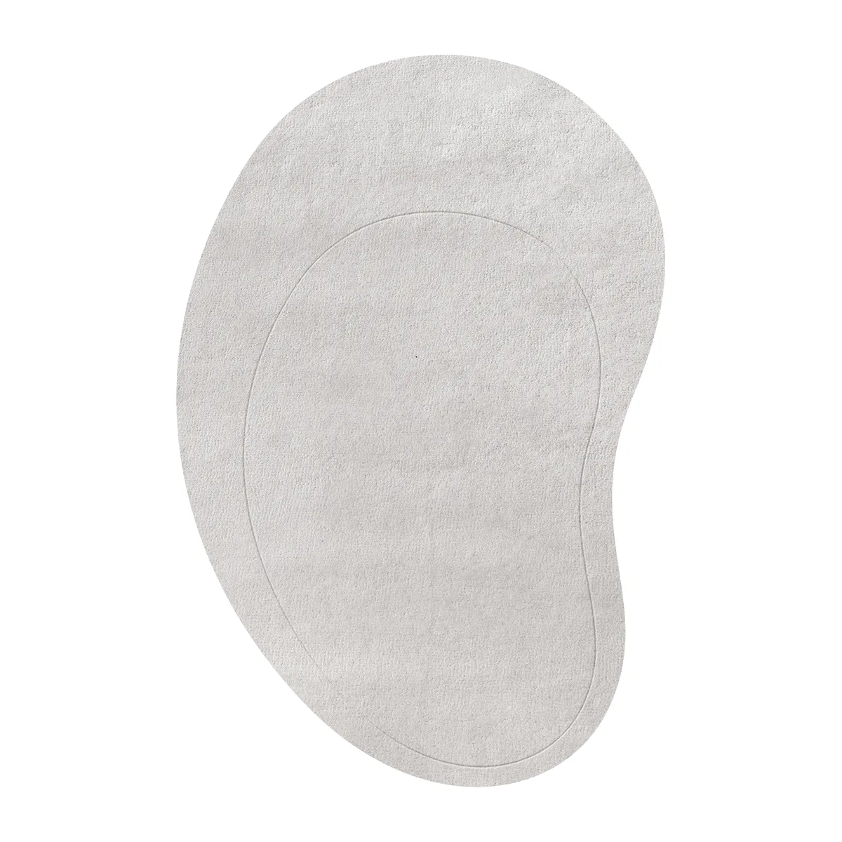 Layered Residue ullmatta New pearl, 180x270 cm