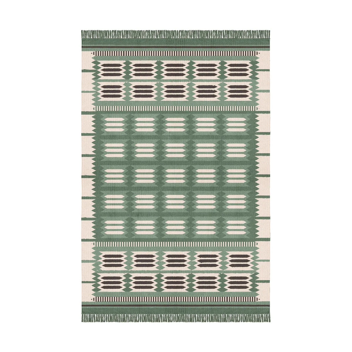 Layered Röllakan Hilma ullmatta 250x350 cm Fern