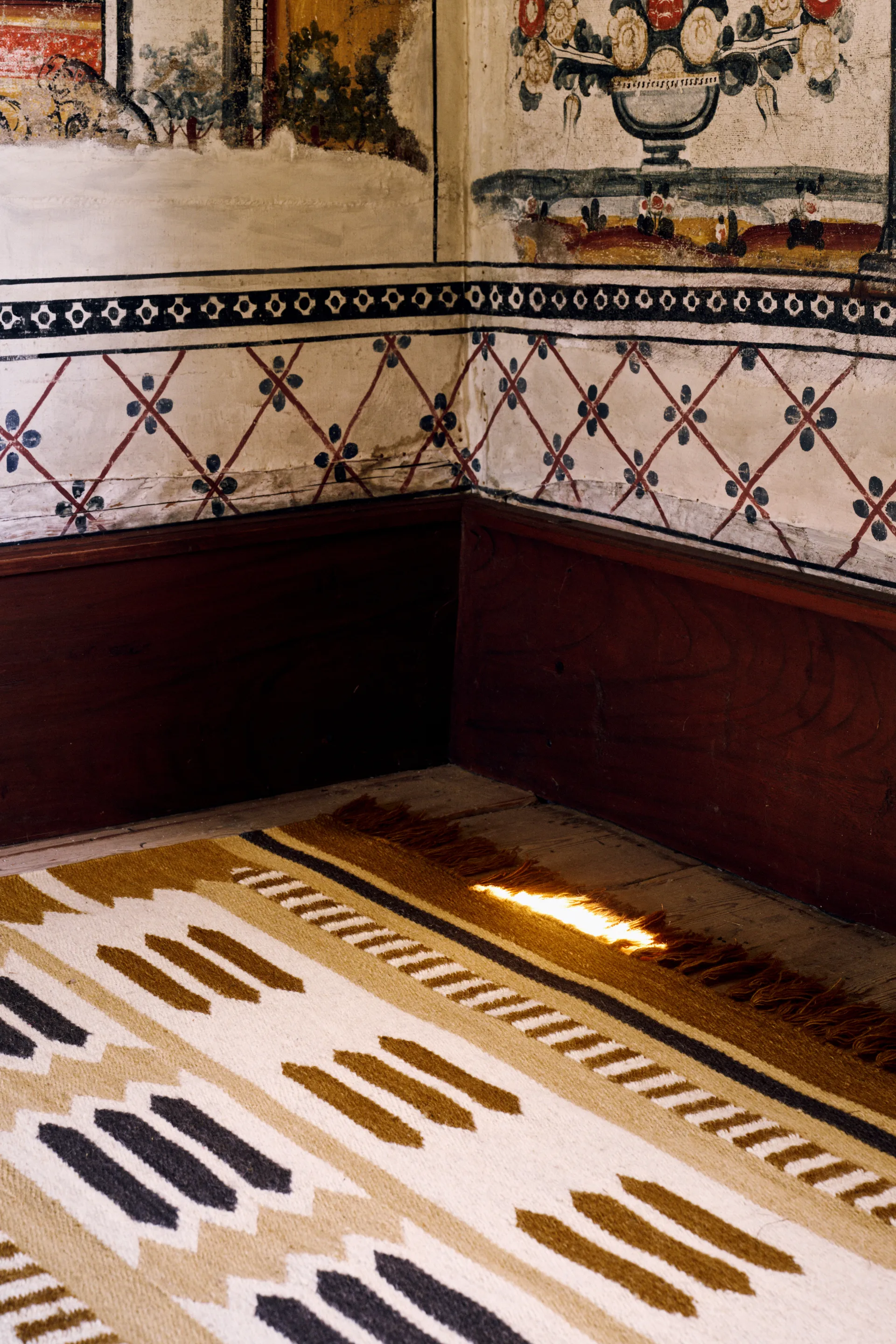 Röllakan Hilma ullmatta, Marigold, 250x350 cm Layered