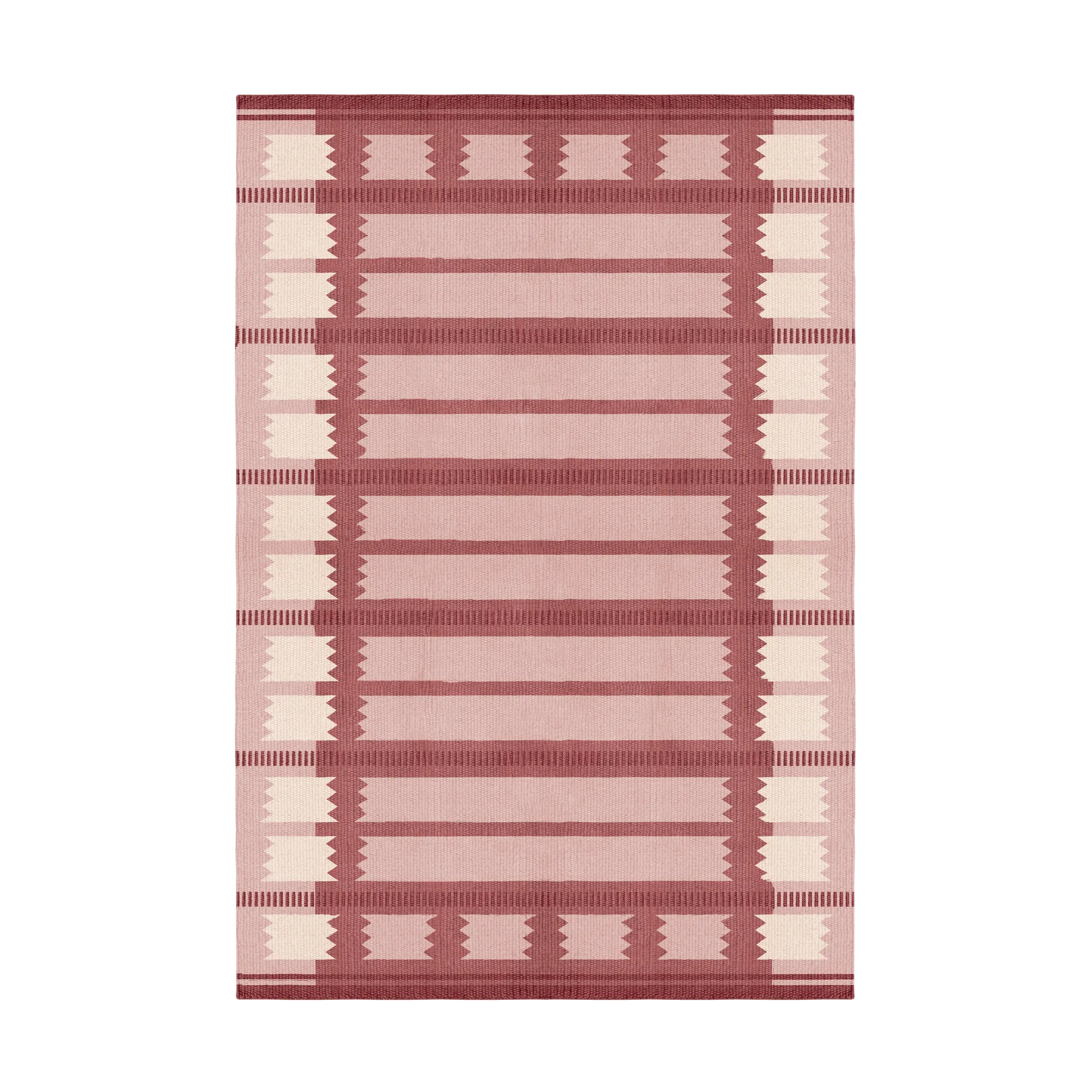 Röllakan Iris ullmatta, Rasberry, 200x300 cm Layered