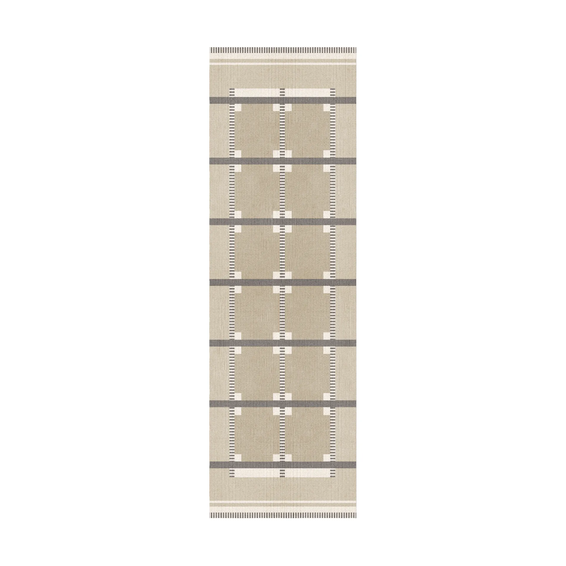 Röllakan Ruth gångmatta, Almond, 80x300 cm Layered