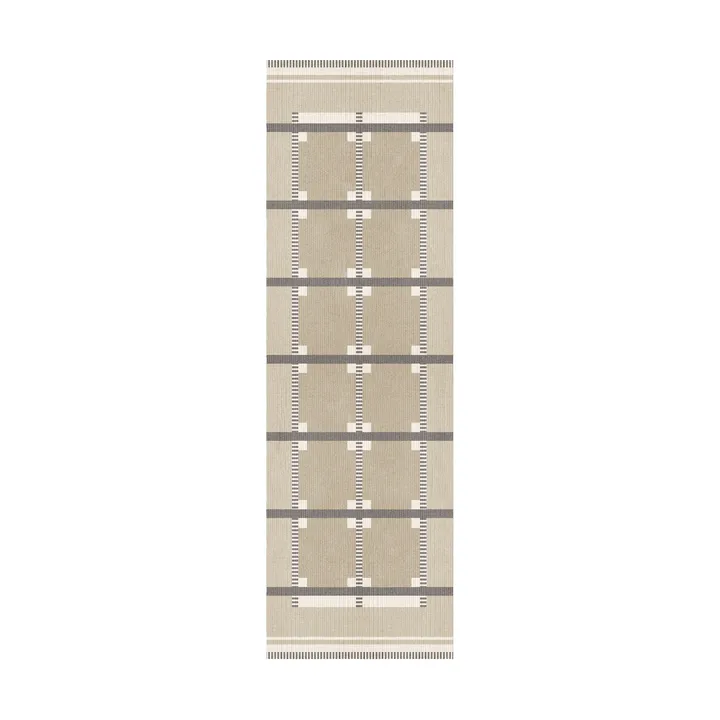 Röllakan Ruth gångmatta - Almond, 80x300 cm - Layered