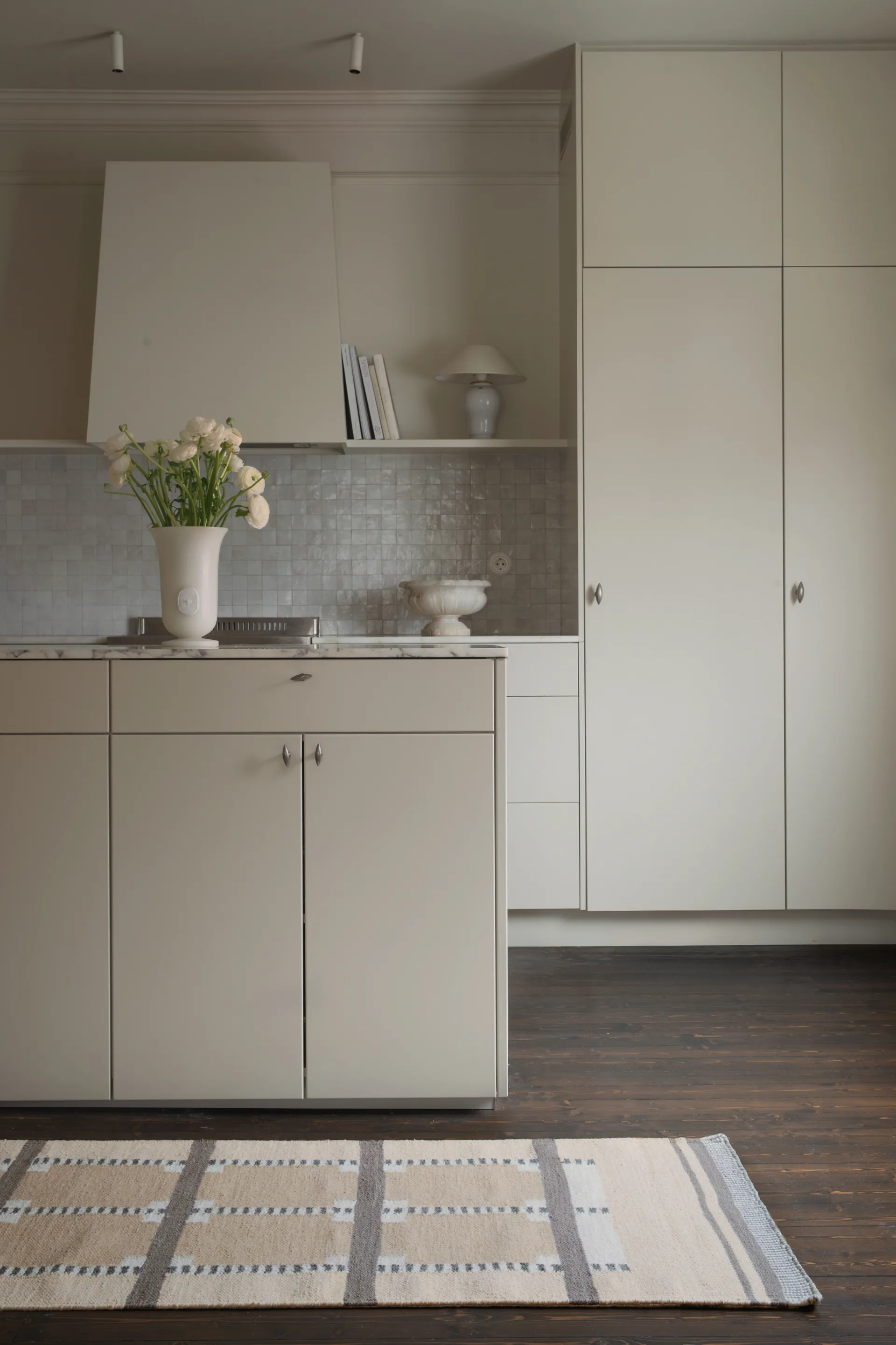 Röllakan Ruth gångmatta, Almond, 80x300 cm Layered