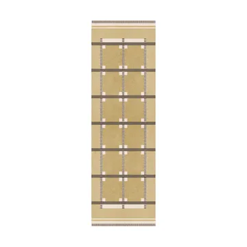 Röllakan Ruth gångmatta - Harvest yellow, 80x300 cm - Layered